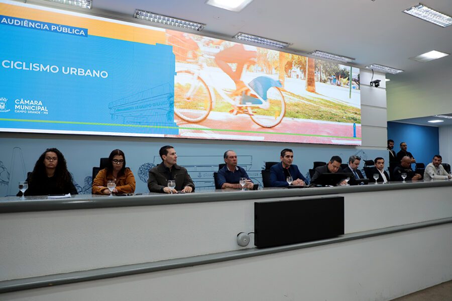 Manutenção de ciclovias e conscientização sobre ciclistas são debatidas em audiência em Campo Grande