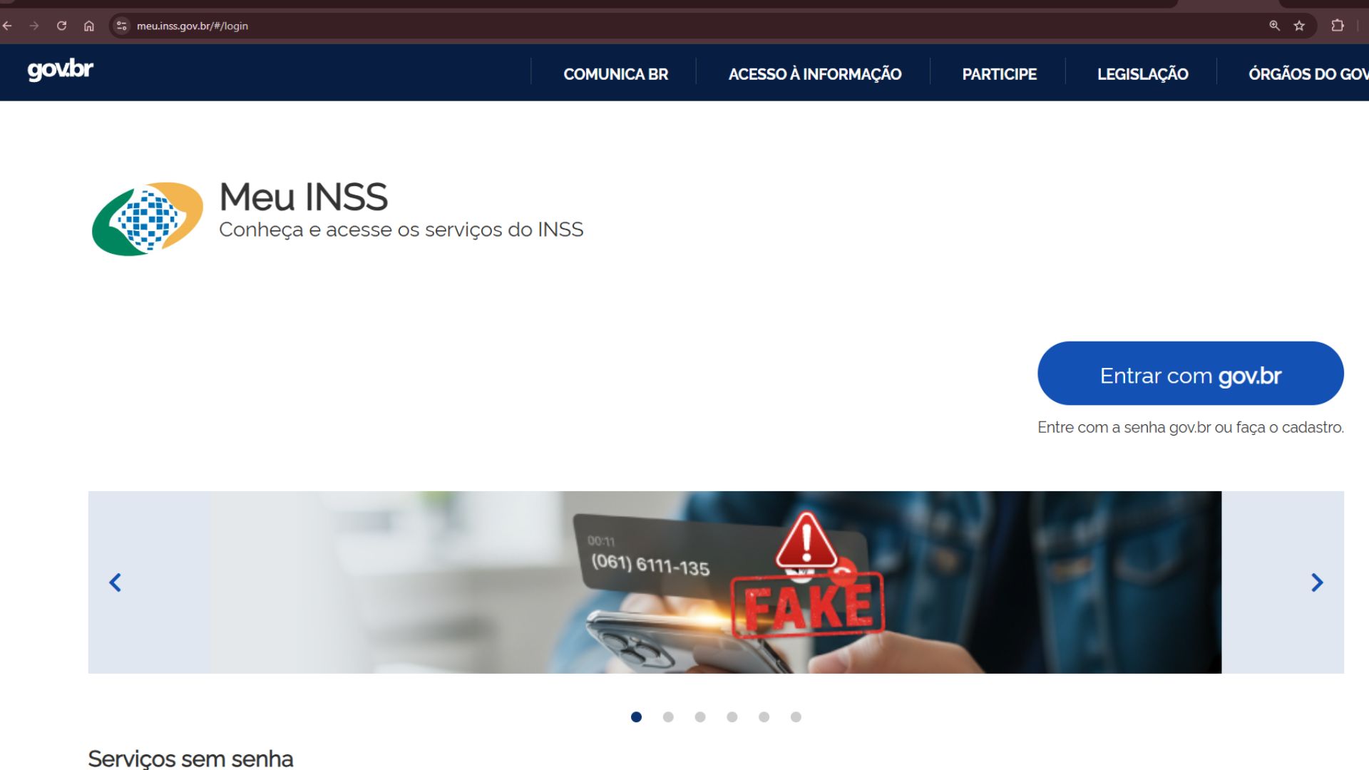 INSS normaliza atendimento presencial após manutenção nos sistemas