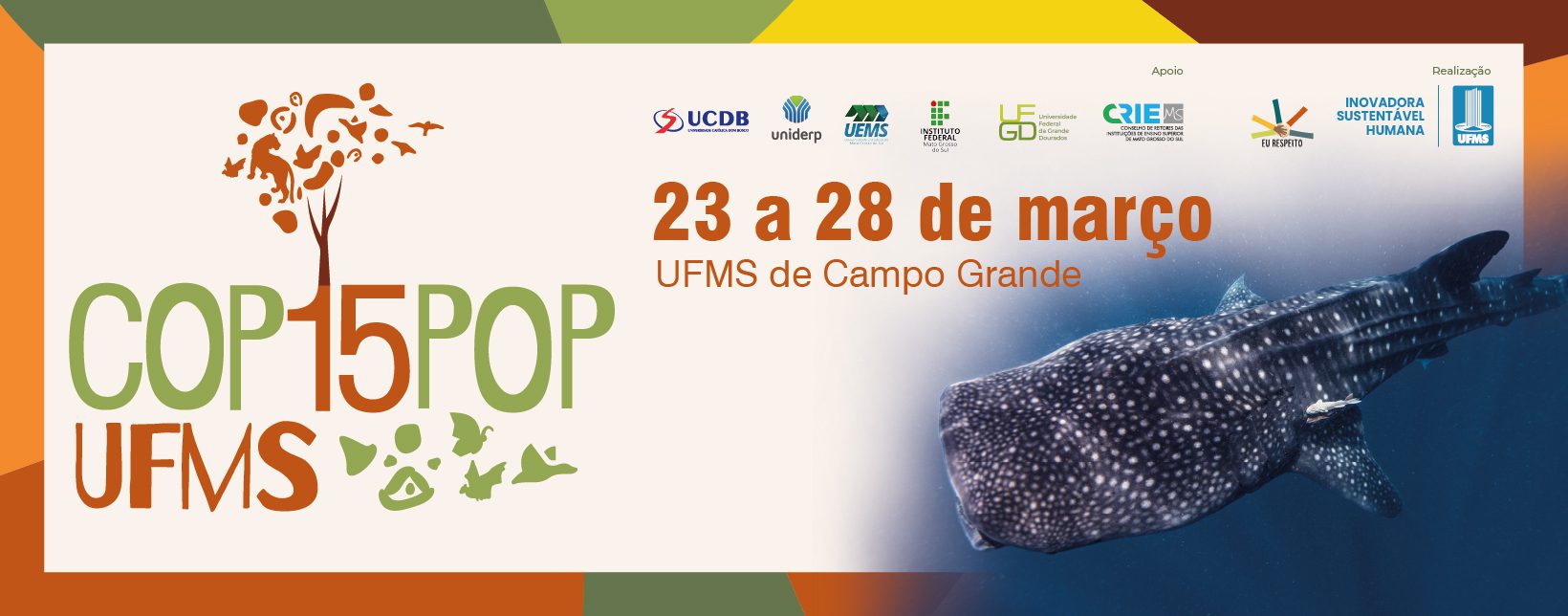 UFMS promove COP15 POP com programação aberta durante conferência internacional em Campo Grande